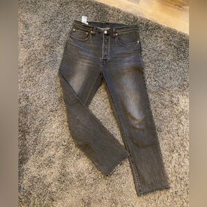 Levi’s 501, faded black, size 30